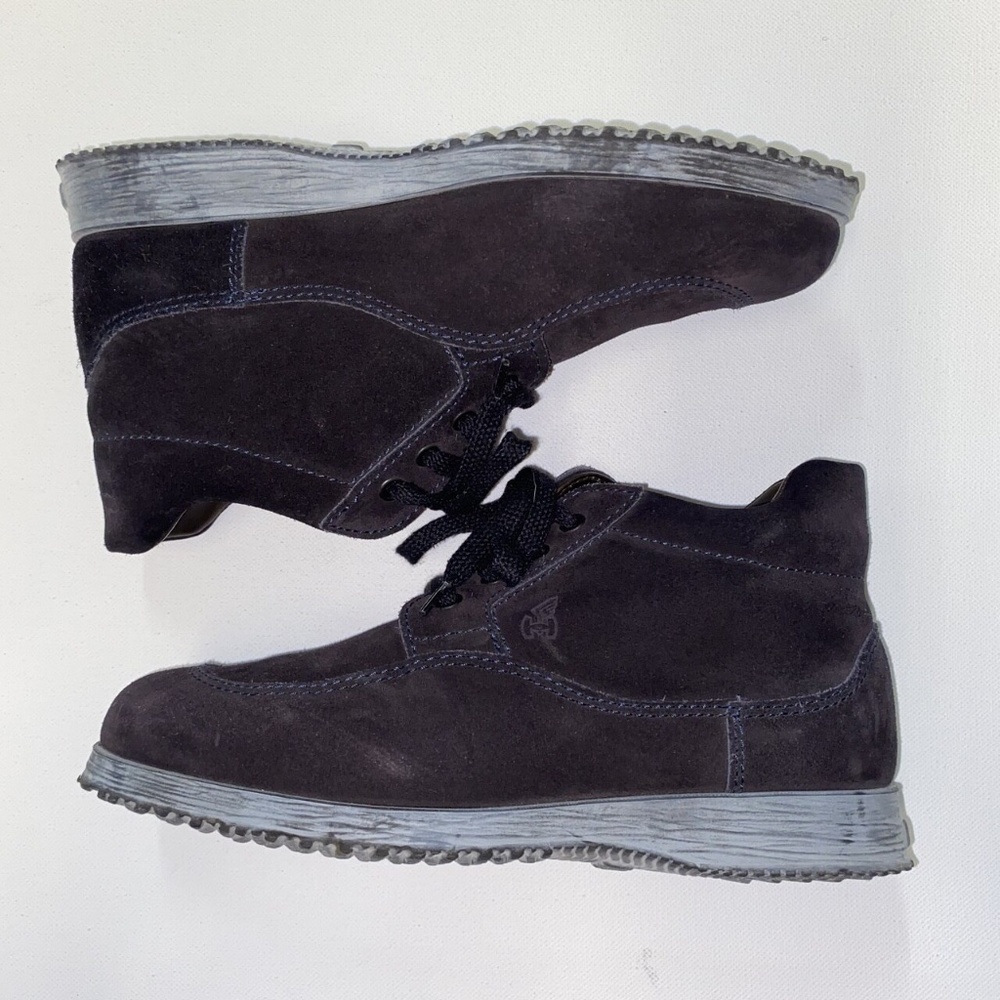 B-Hogan, 4.5/36.5, leather high top sneakers